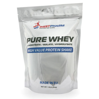 Pure Whey Concentrate WPC 80% / Протеин (454 гр) 15 порц