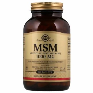 Купить недорого MSM (120 табл) (1000 мг) (Solgar)