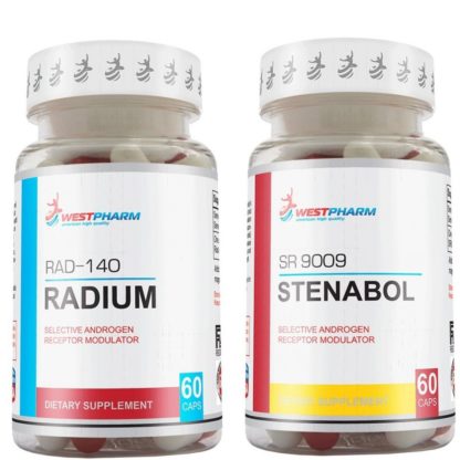 Курс Radium + Stenabol Westpharm на сухую мышечную массу купить со скидкой